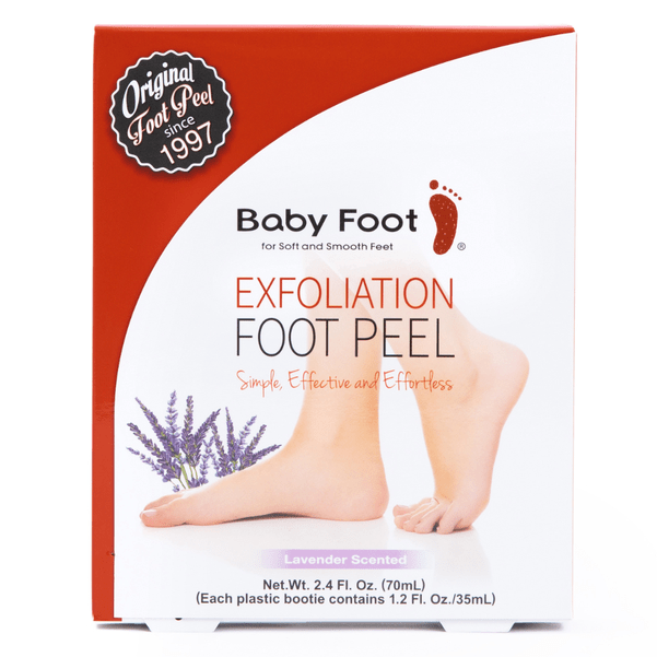 Baby Foot - Original Exfoliation Foot Peel - Lavender Scented - The Look and Co
