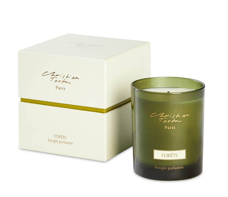 Christian Tortu Forests Scented Candle 190g - The Look and Co
