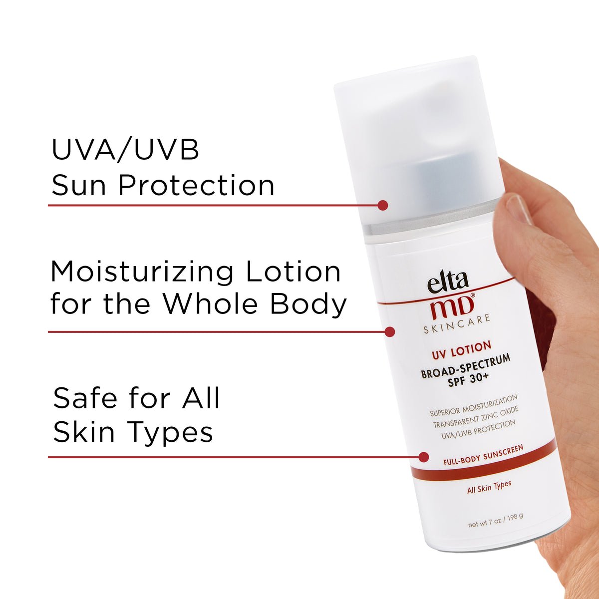 EltaMD UV Lotion Broad-Spectrum SPF 30+ - The Look and Co