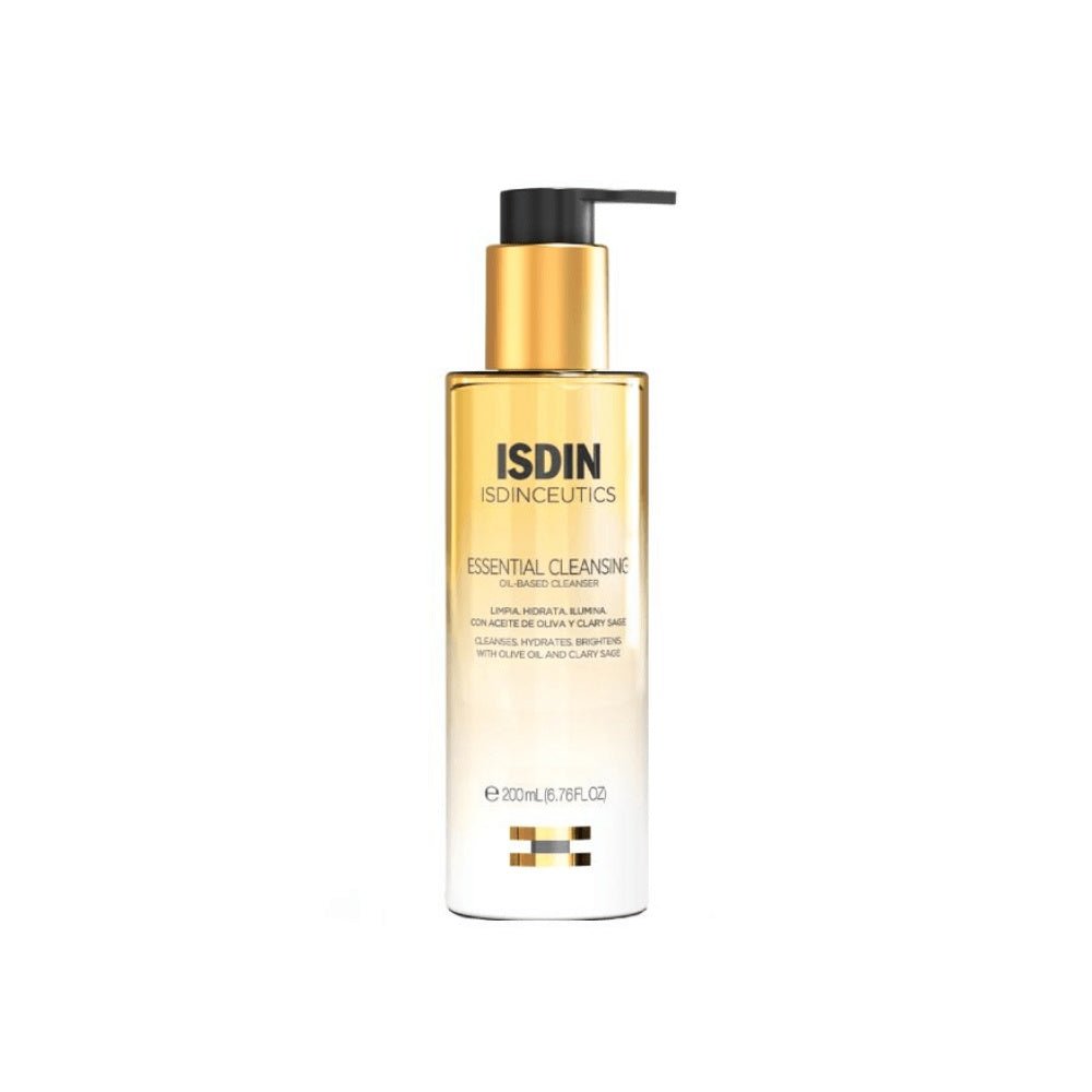 Isdin Essential Facial Cleansing oil - The Look and Co
