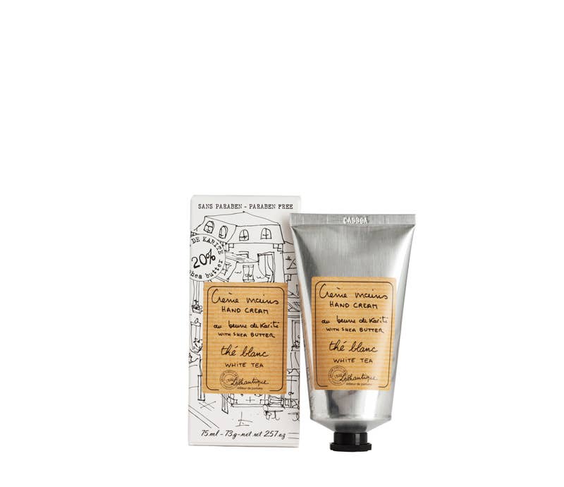 Lothantique White Tea Hand Cream 75mL - The Look and Co