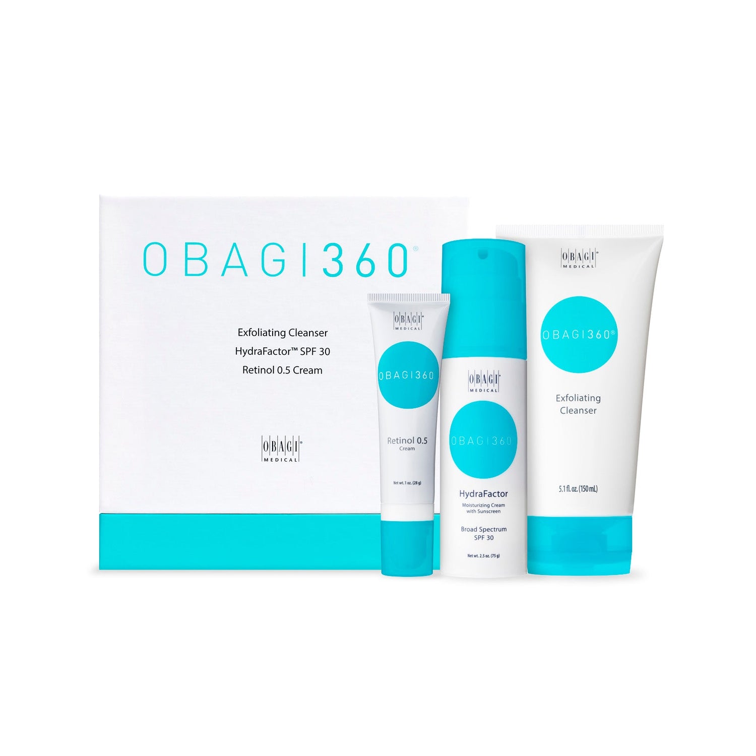 Obagi Medical Obagi360 System Kit (3 piece) - The Look and Co