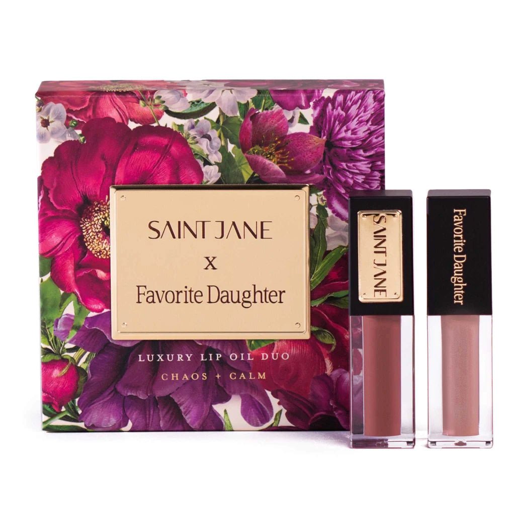 Saint Jane Luxury Lip Oil Duo x Favorite Daughter - The Look and Co