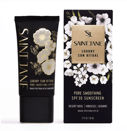 Saint Jane Luxury Sun Ritual - Pore Smoothing SPF 30 Sunscreen - The Look and Co