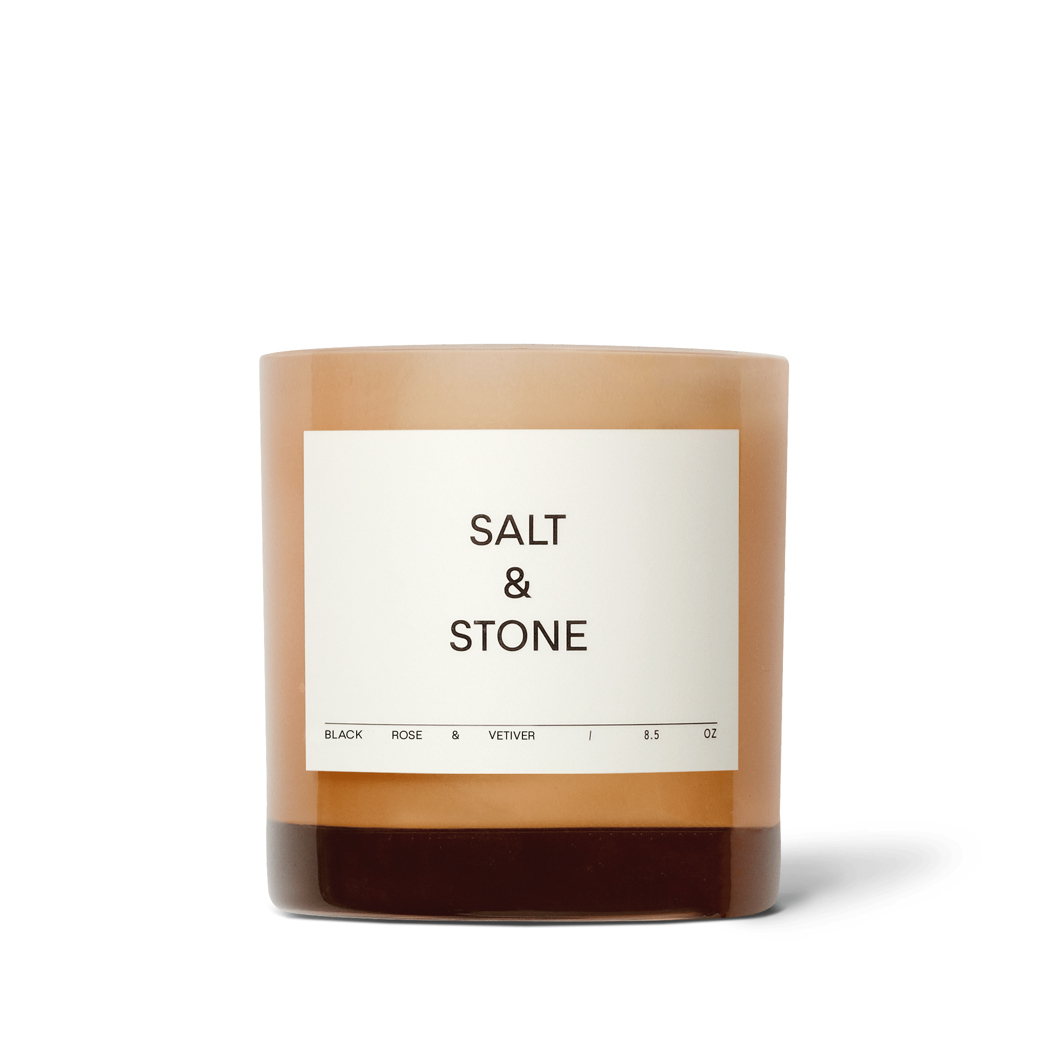 SALT &amp; STONE Candle - Black Rose &amp; Vetiver - The Look and Co
