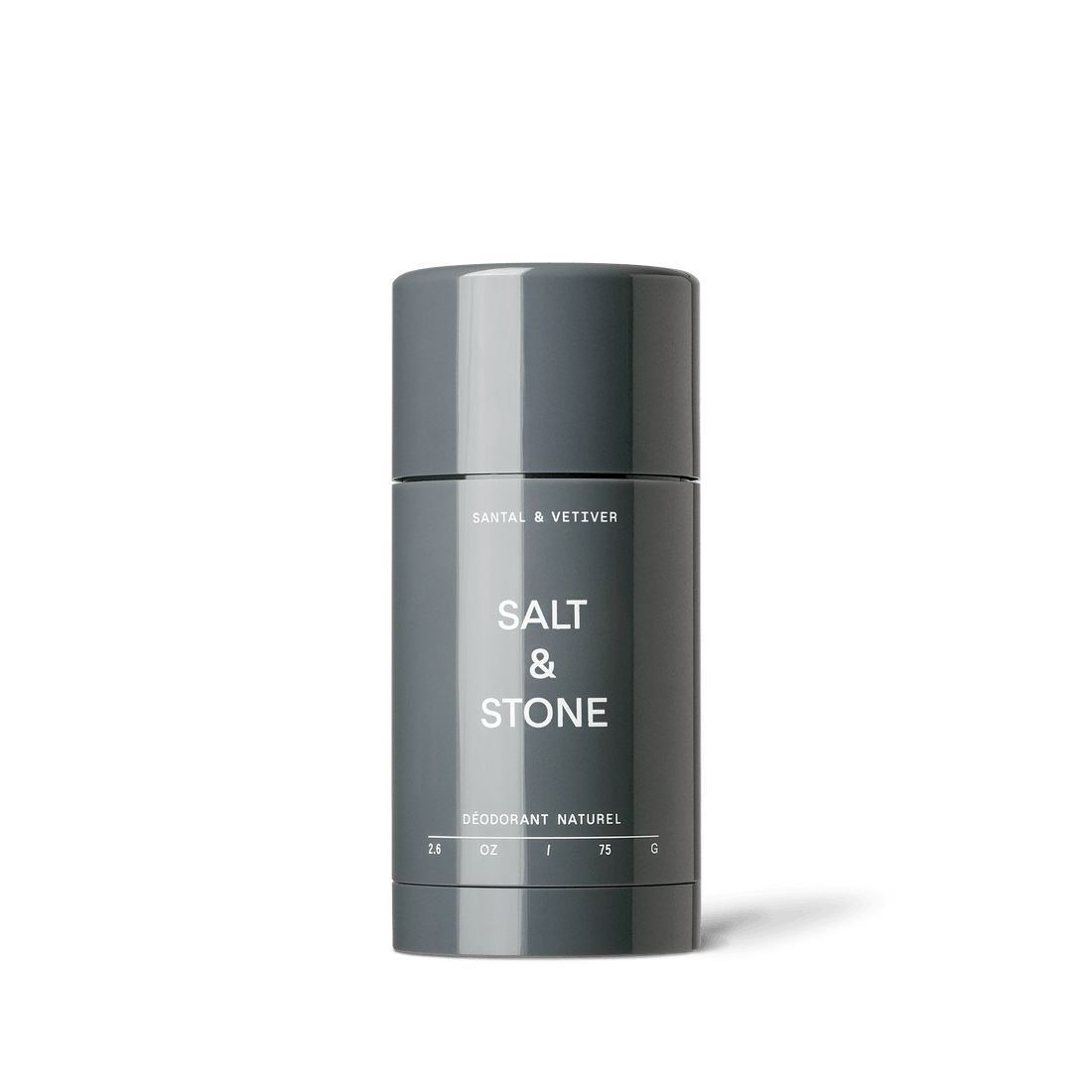 SALT &amp; STONE Natural Deodorant Gel - Santal &amp; Vetiver - The Look and Co