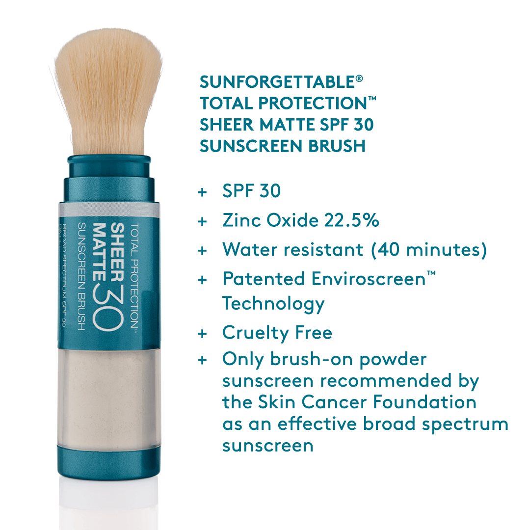 Sunforgettable® Total Protection™ Sheer Matte SPF 30 Sunscreen Brush - The Look and Co