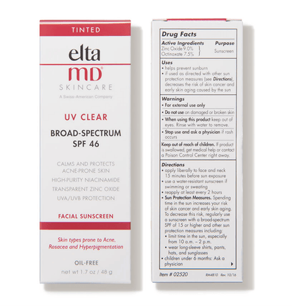 UV Clear Tinted - Broad - Spectrum SPF 46 1.7 oz. - The Look and Co